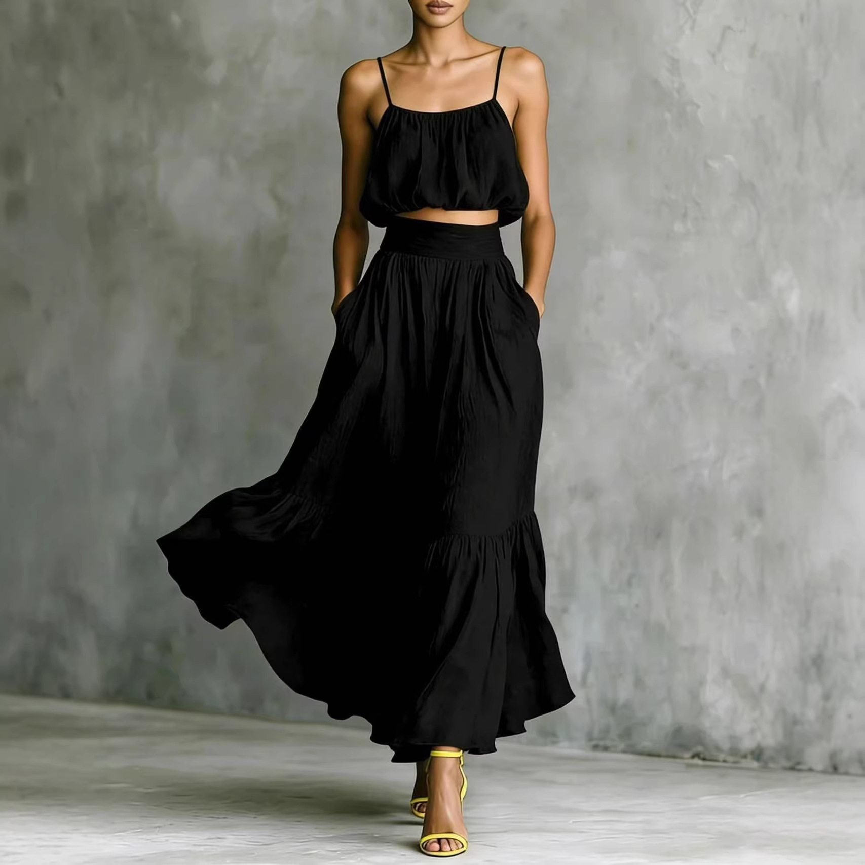 Women Summer 2 Piece Outfits R - Boho Summer Beach Maxi Dress recension och pris