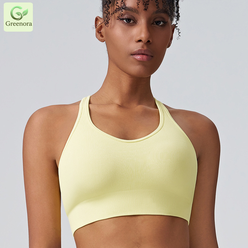 Greenora Seamless Ribbed Sport - Seamless Ribbed Workout Tank Top recension och pris