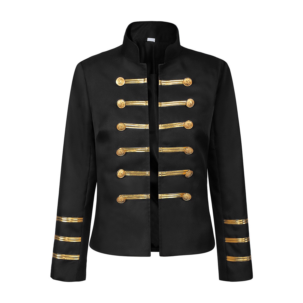 Stand Collar Double Breasted T - Tops recension och pris