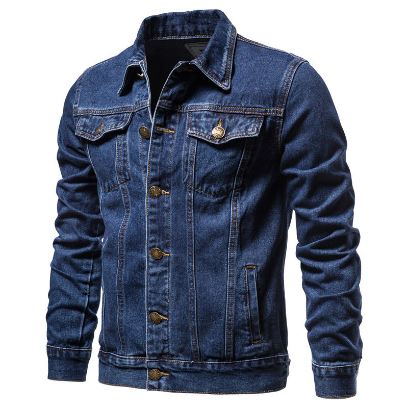 American Retro Men Lapel Denim - Jeans recension och pris