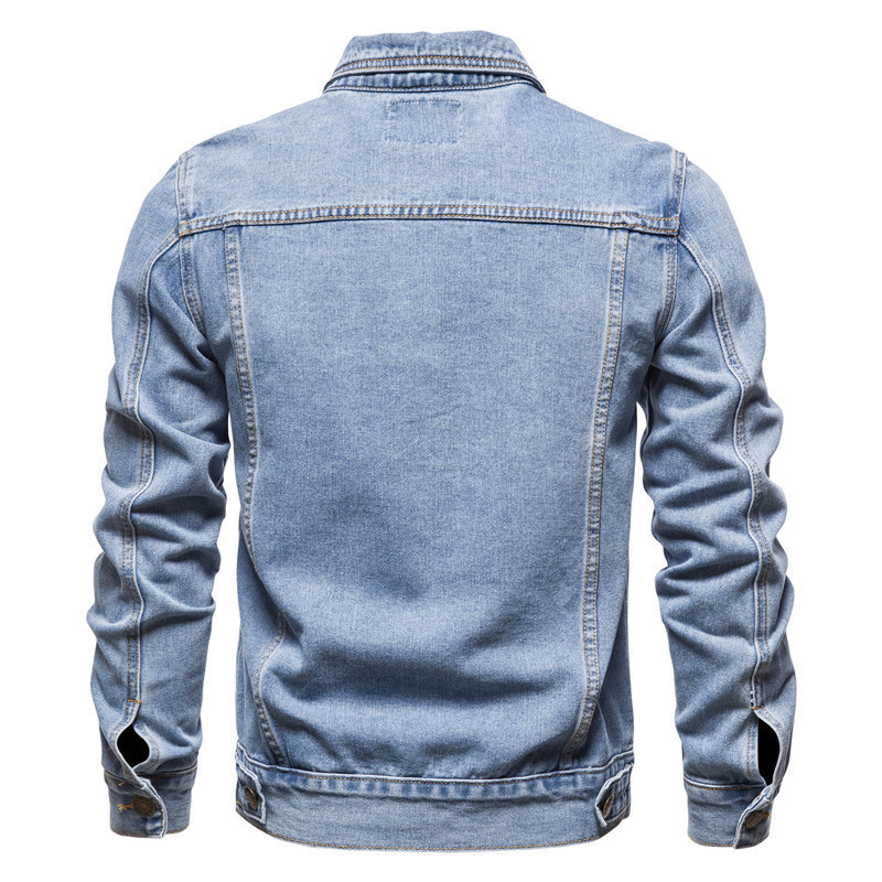 American Retro Men Lapel Denim - Jeans recension och pris