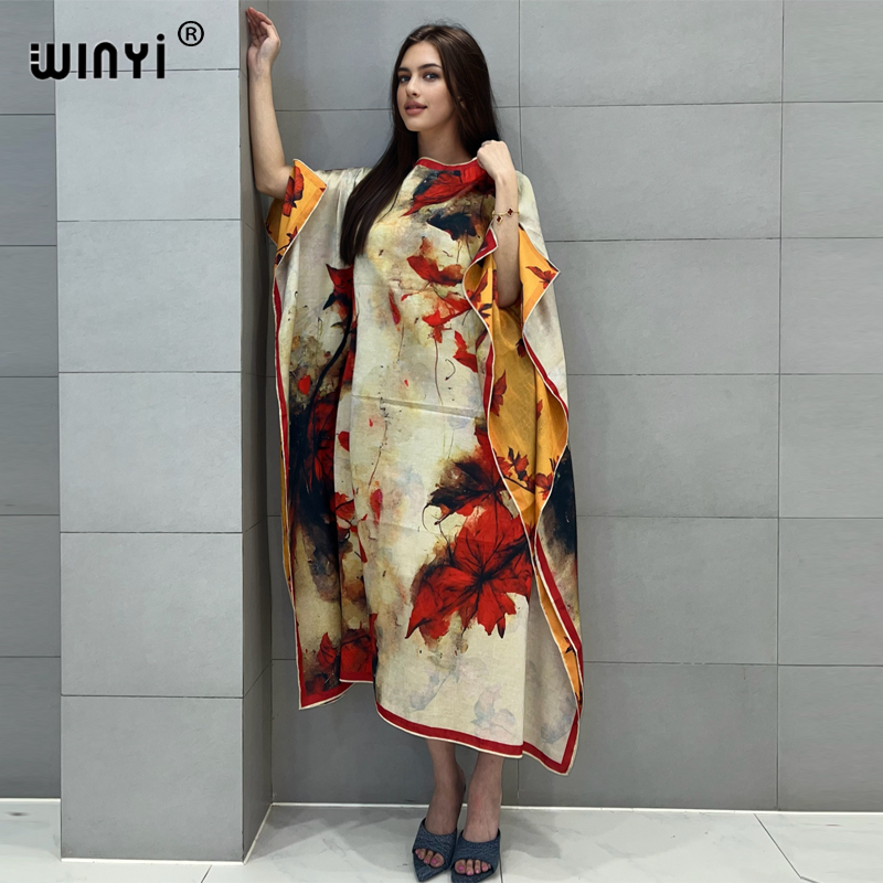 WINYI Beach Dress High Quality - Boho Summer Beach Maxi Dress recension och pris