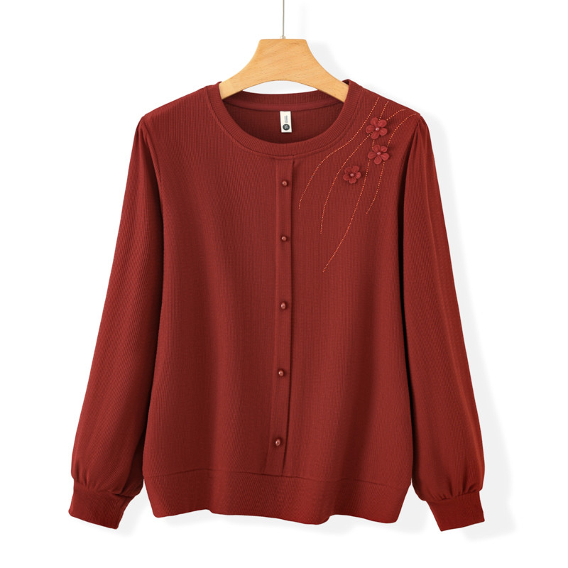 Elegant Middle Aged Women Roun - Blouses recension och pris